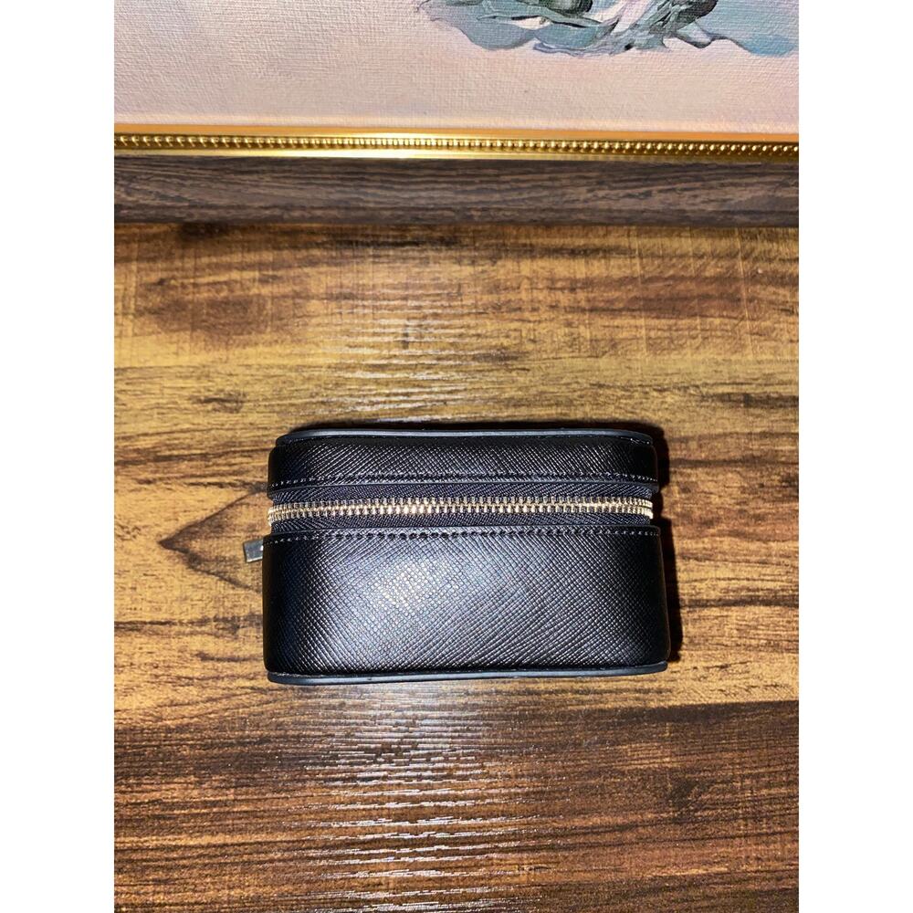 Kate Spade Staci Saffiano Leather Travel Jewelry Case Black K8066 NWT $139 - Picture 6 of 12